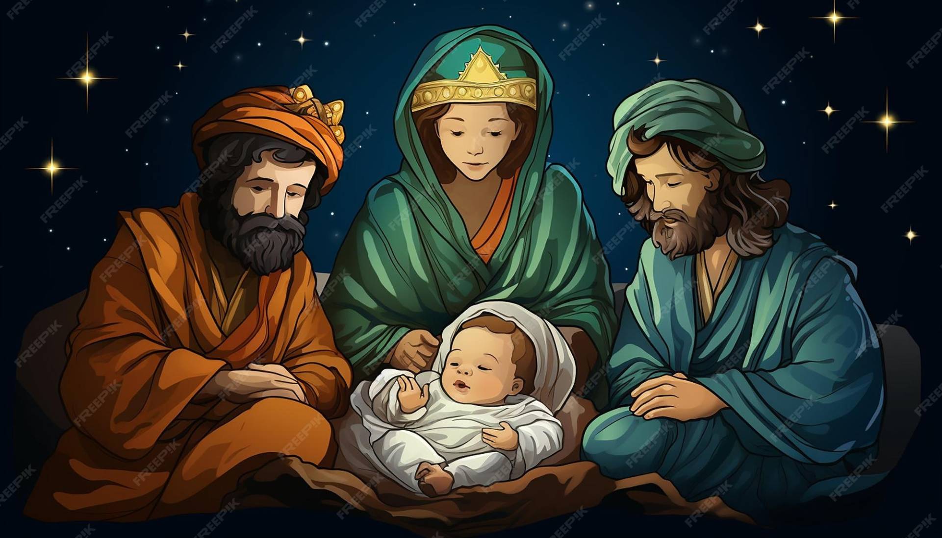 a blink of an eye,A Search for the True King, three, wise, men, baby\, Jesus