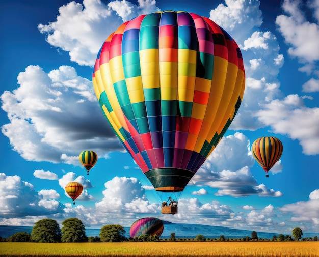 a blink of an eye, A New Thing, hot, air, balloon