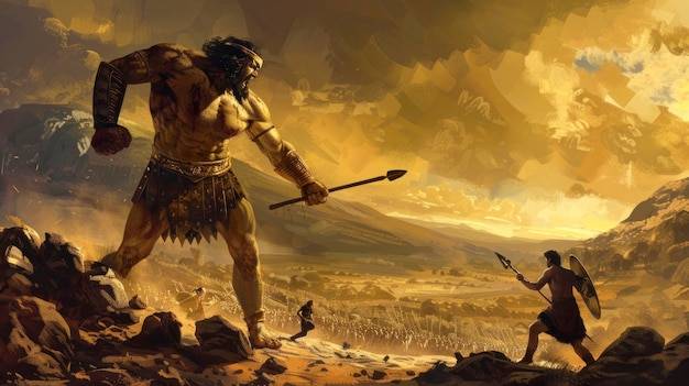 a blink of an eye, Facing the Impossible, goliath, fighting, david