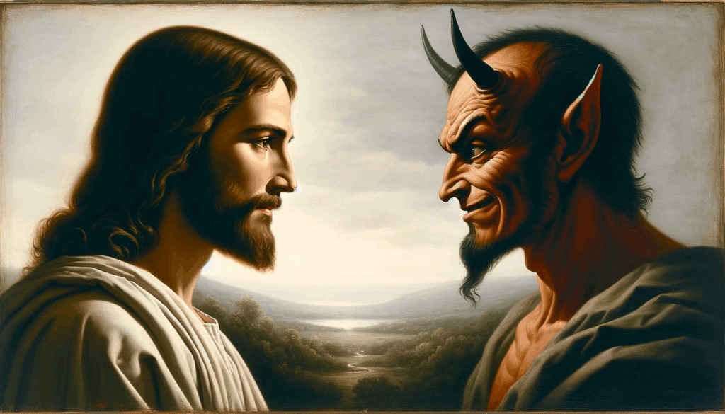 a blink of an eye, devils desire, SATAN, and, Jesus