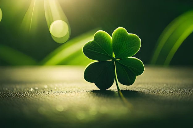 a blink of an eye, Beyond Luck, four, leaf, clover