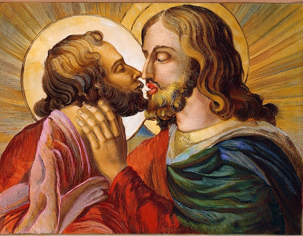 a blink of an eye. Betrayed Yet Sovereign , kiss judas betrayal jesus